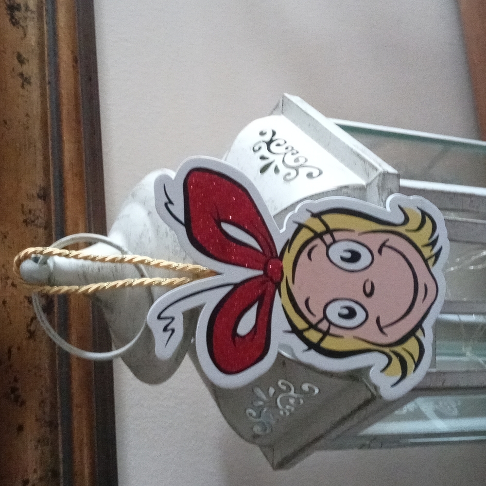 Cindy Lou Whoo Wood Ornament